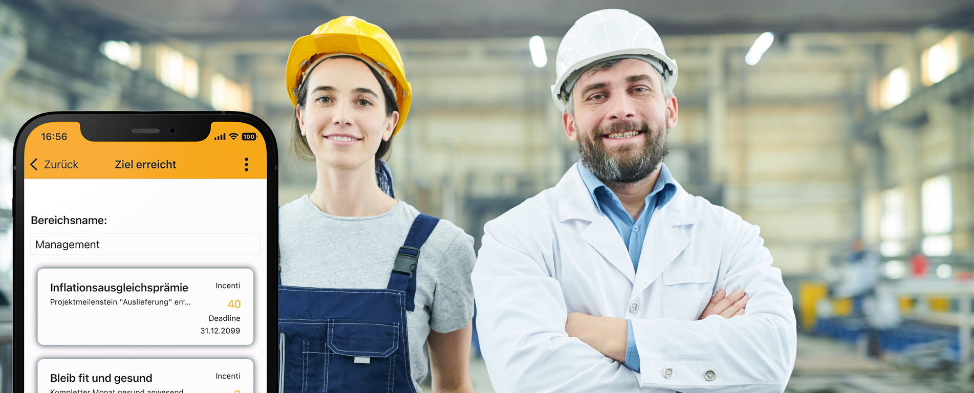 Inflationsausgleichsprämie für Zielvereinbarung und Mitarbeitermotivation bonusprogramm mitarbeitermotivation ziele software app banner