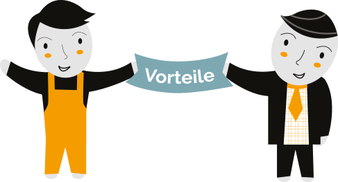 Die wichtigsten Vorteile unserer OKR-Methode: Ready-to-go Software, individuell und für alle Branchen passend, Steuerfreie Prämien, Steigerung der Mitarbeitermotivation, 	Messbare Erfolge, Flexibilität und Agilität